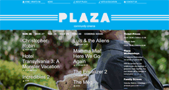 Desktop Screenshot of plazacinema.org.uk